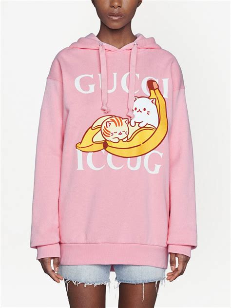 gucci bananya hoodie|gucci shopping bags.